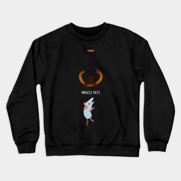 Night in the woods - Miracle rats Crewneck Sweatshirt by MigiDesu